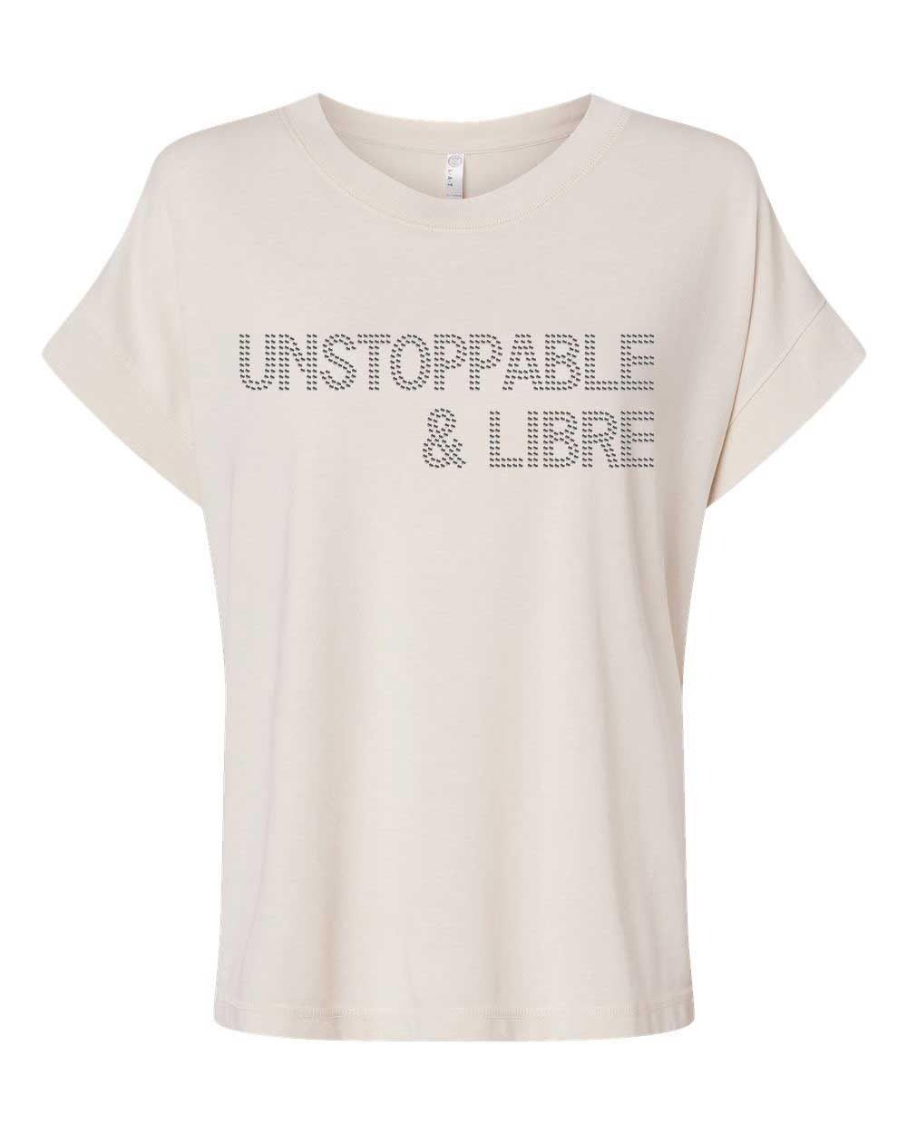Velvet Karma Tee – Unstoppable & Libre
