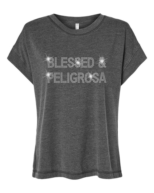 Camiseta Velvet Karma – Bendecida y Peligrosa