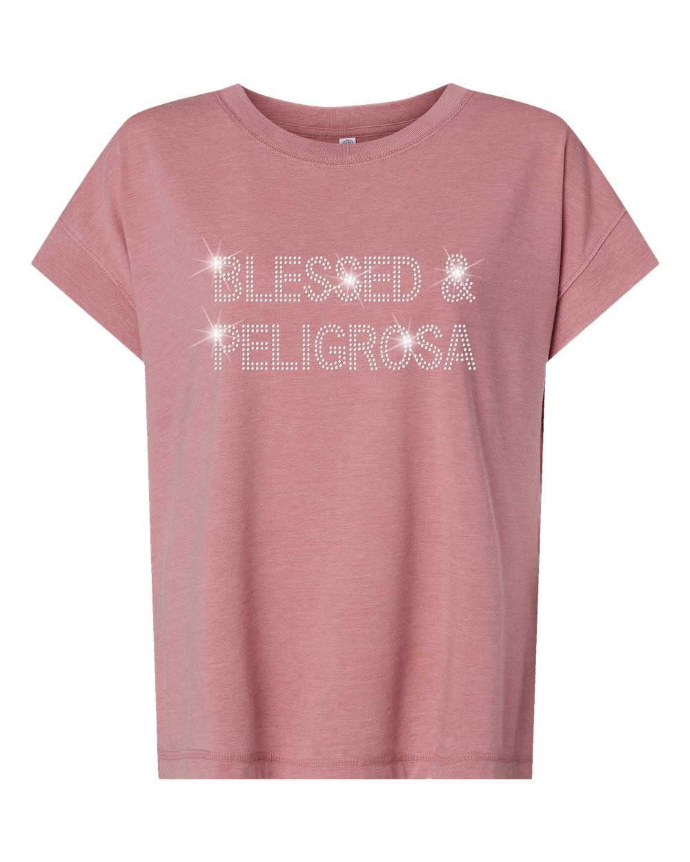 Camiseta Velvet Karma – Bendecida y Peligrosa