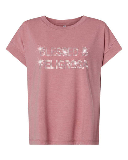 Camiseta Velvet Karma – Bendecida y Peligrosa
