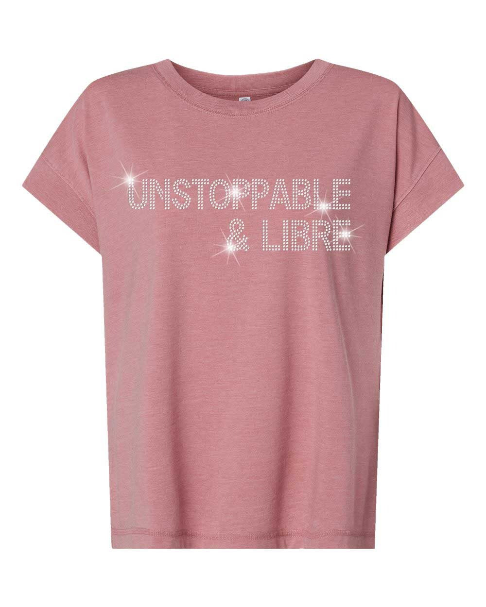 Velvet Karma Tee – Unstoppable & Libre