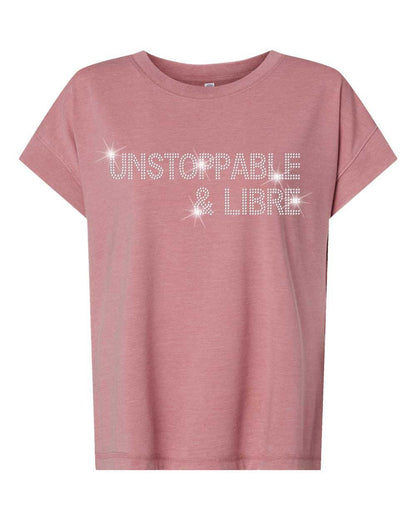 Velvet Karma Tee – Unstoppable & Libre