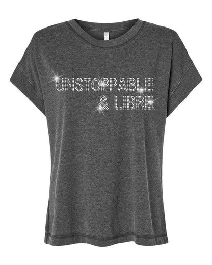 Velvet Karma Tee – Unstoppable & Libre